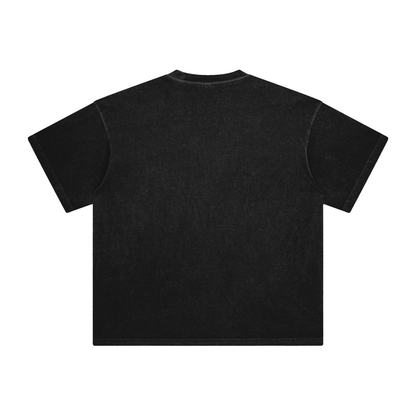 Washed 'Pain Gestures' Logo Tee